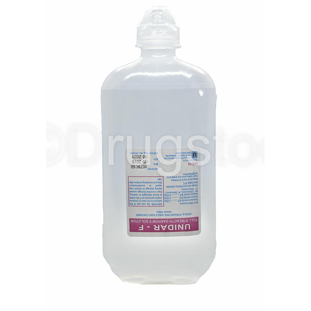 Unidar-F Full Strength Darrows 500mL