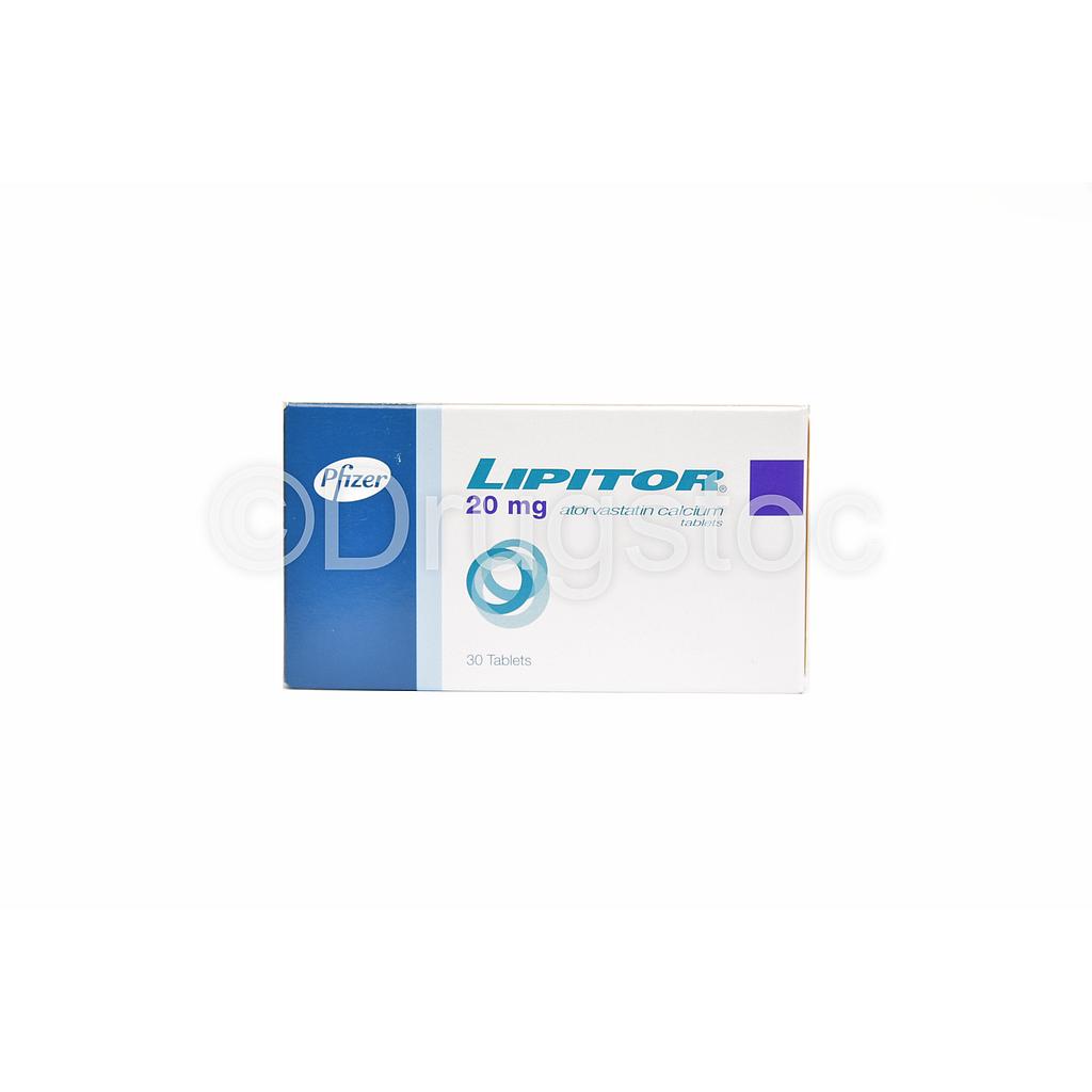 Lipitor 20mg Tablets x 30''