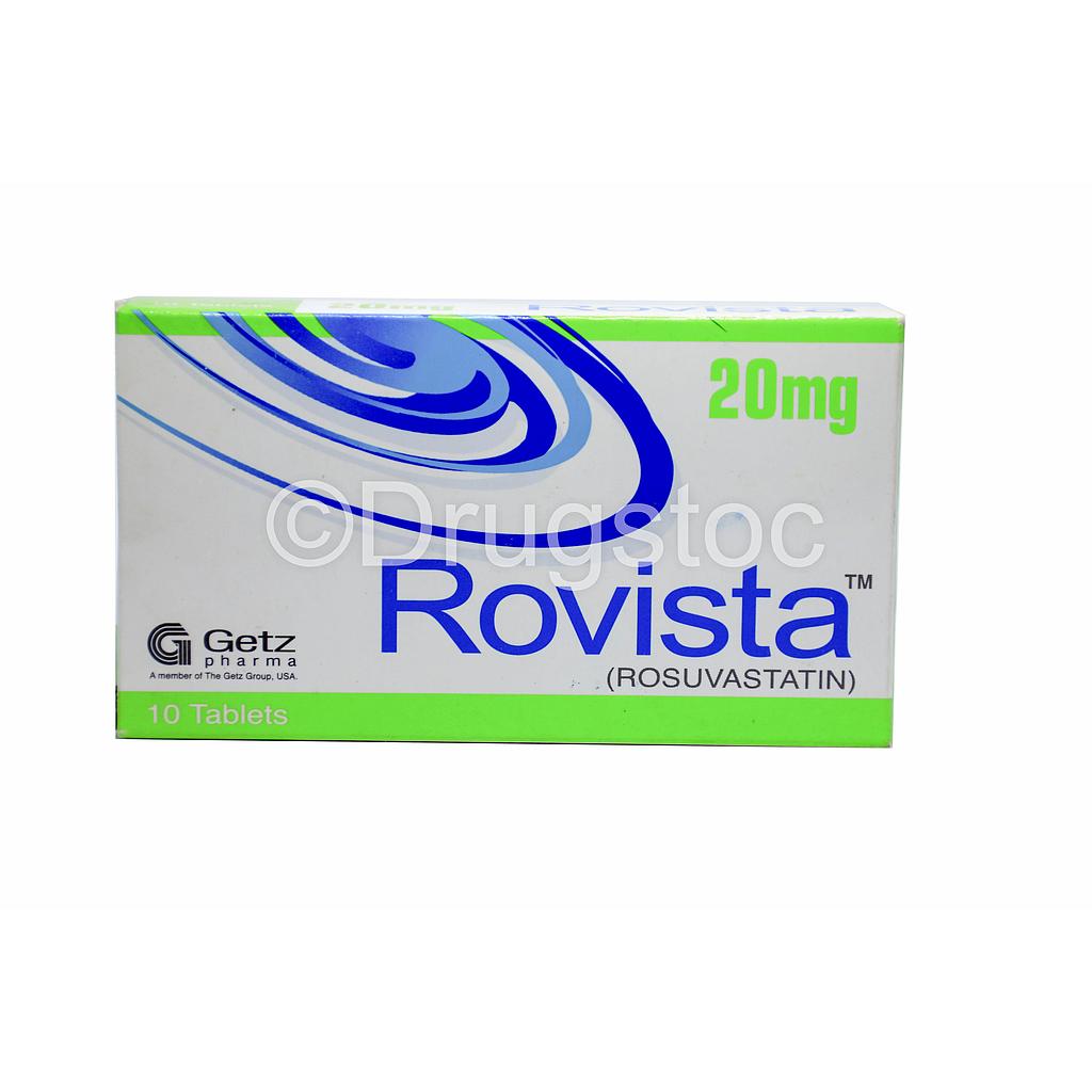 Rovista 20mg Tablets x 30''