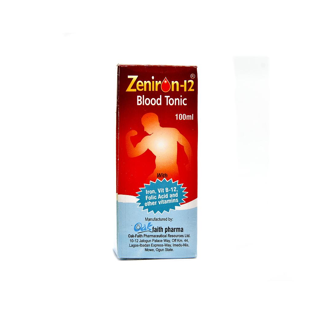 Zeniron 12 Blood Tonic 100ml