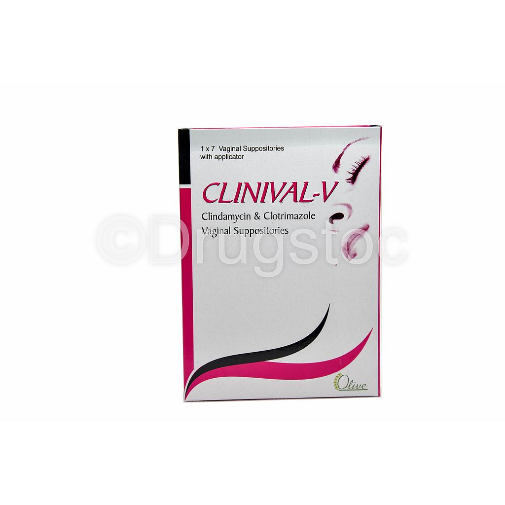 Clinival-V Vaginal Suppositories  x 7''