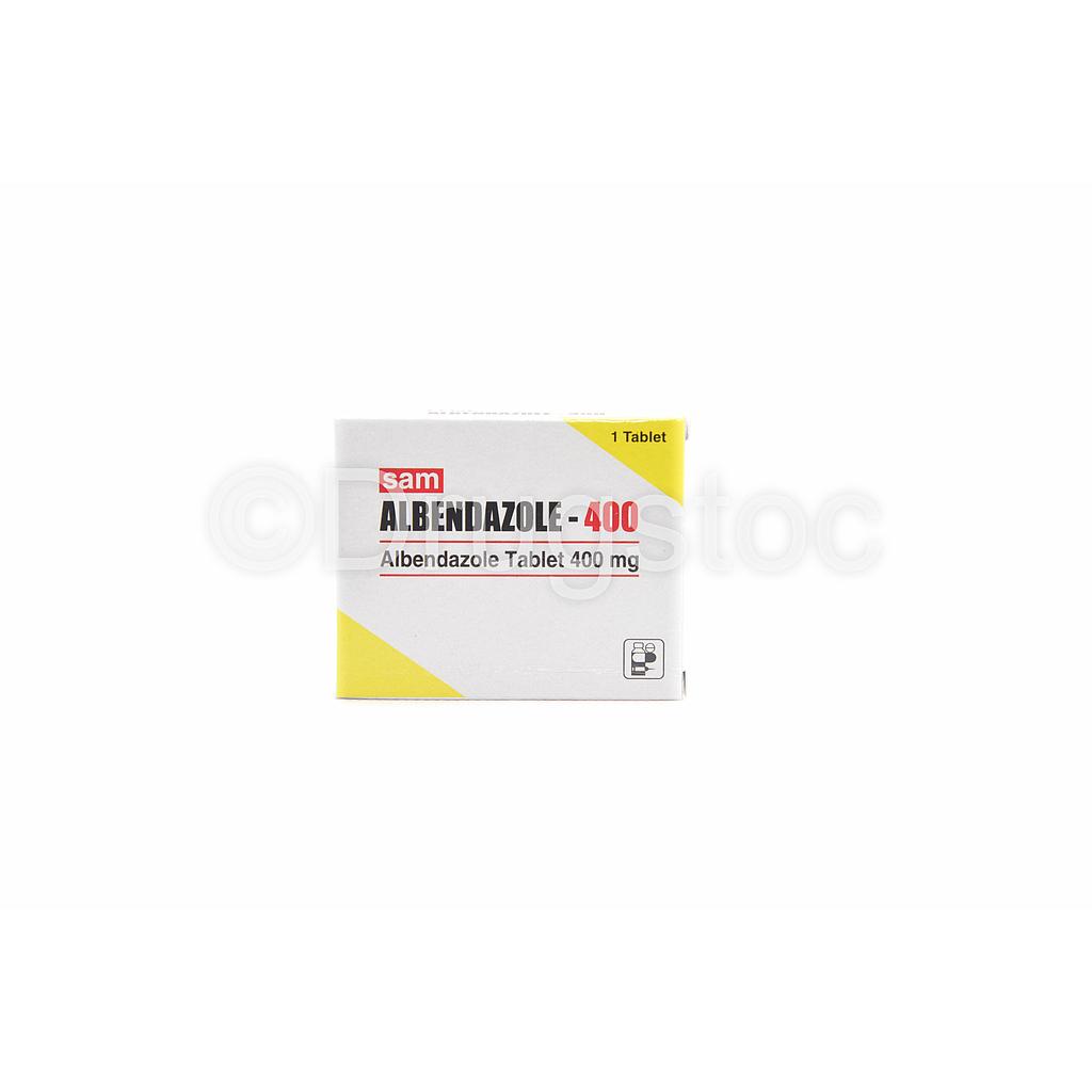 Sam Albendazole 400mg Tablet x 1''