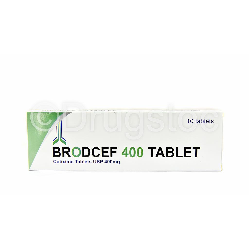 Brodcef 400mg Tablets x 10''