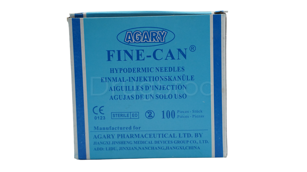 Agary 21g Hypodermic Needles Box of 100