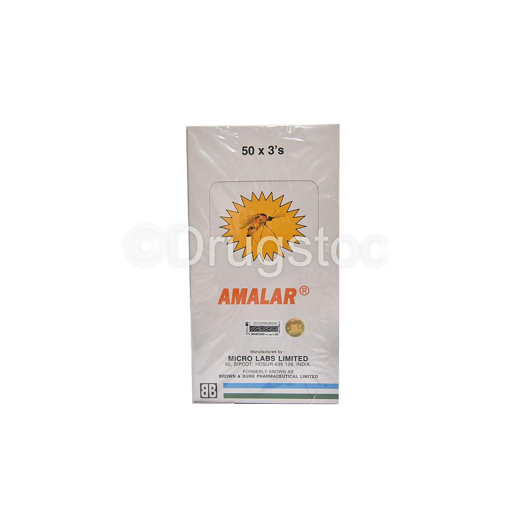 Amalar (Blister Pack of 3 Tablets) x 50''