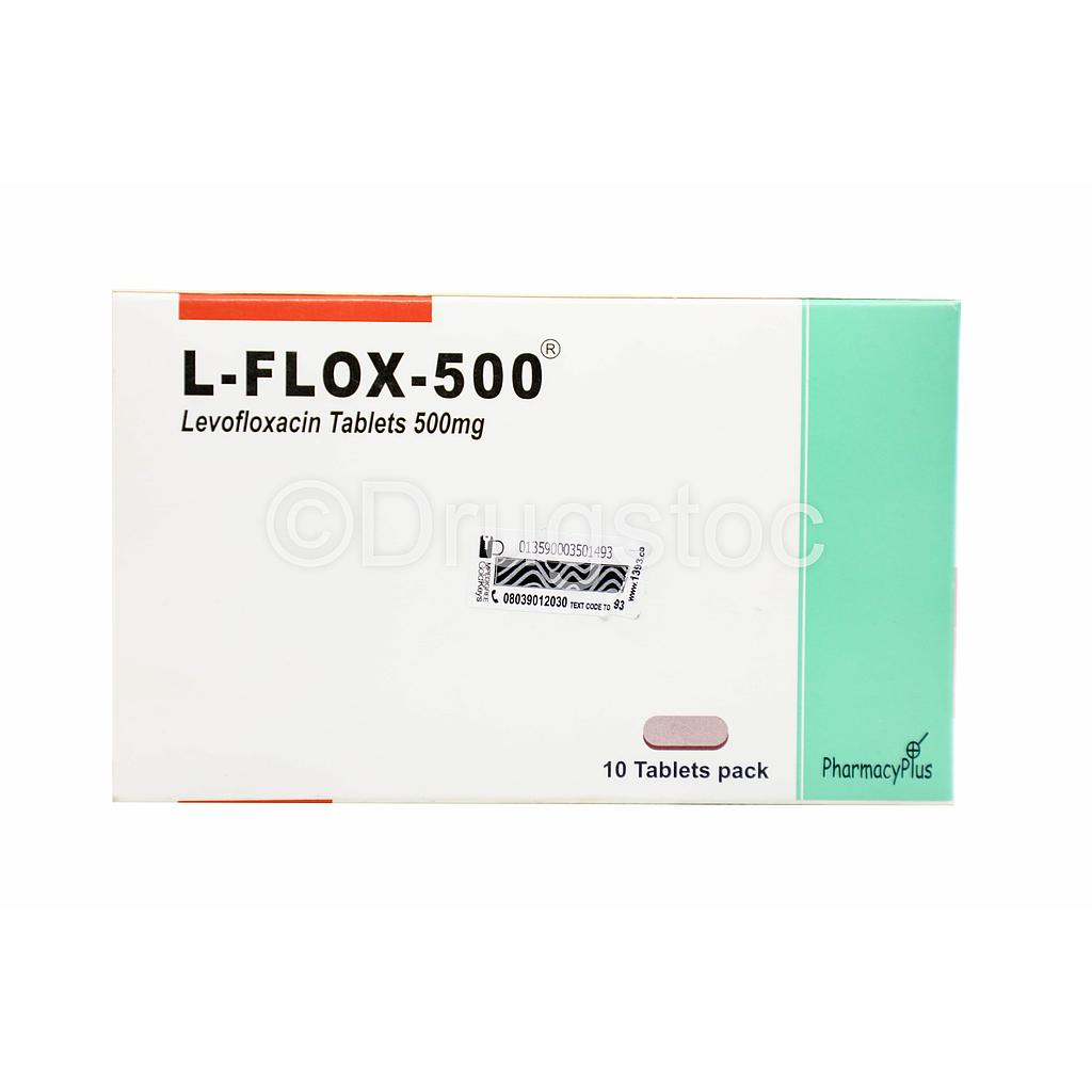 L-Flox 500mg Tablets  x 10''