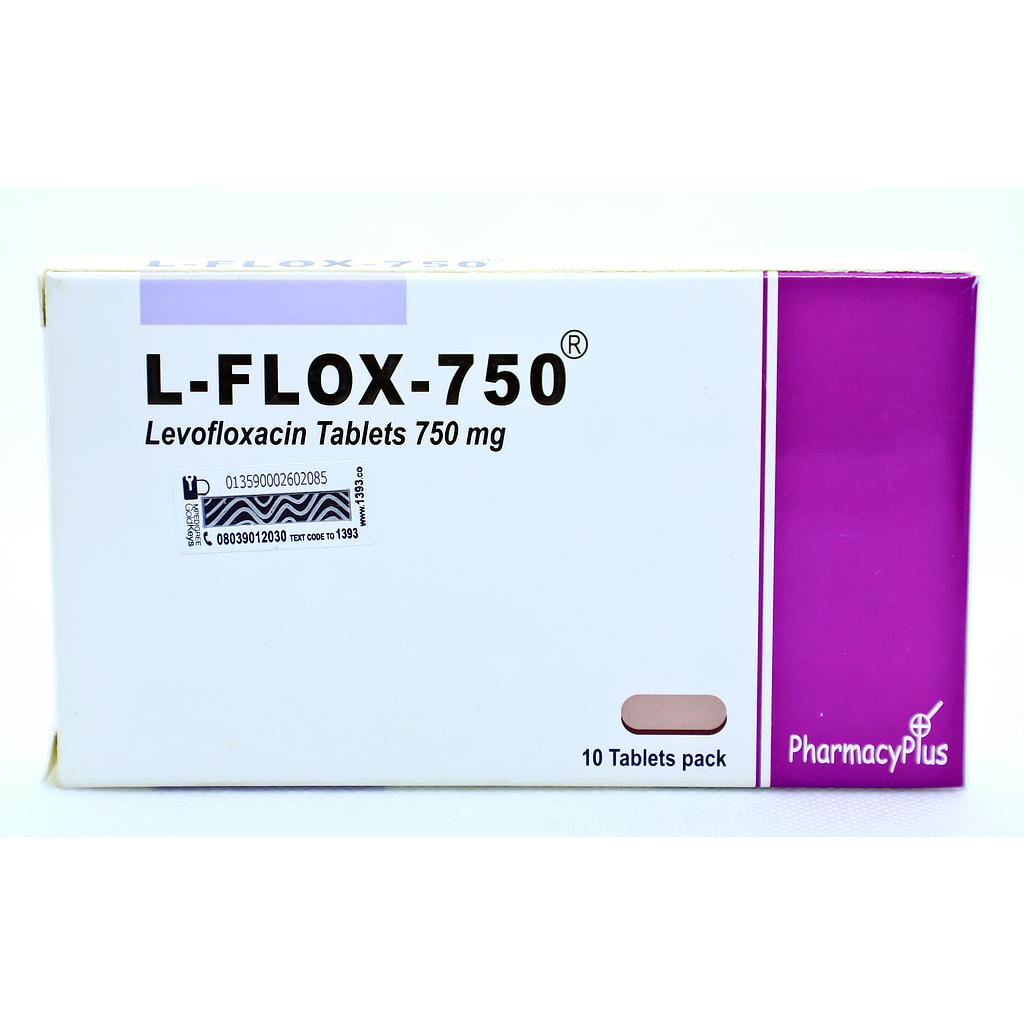 L-Flox 750mg Tablets x 10''
