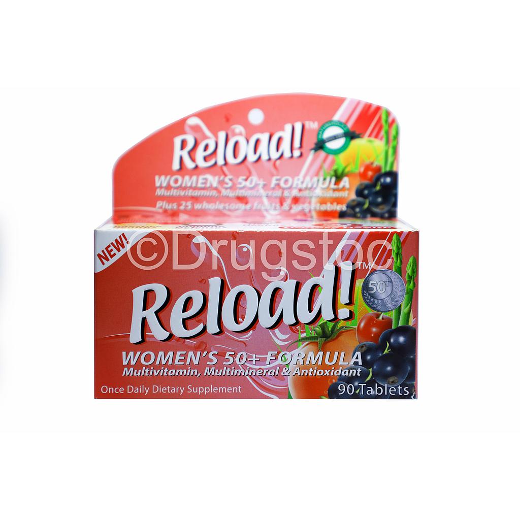 Reload Women's 50+ Tablets x 90''