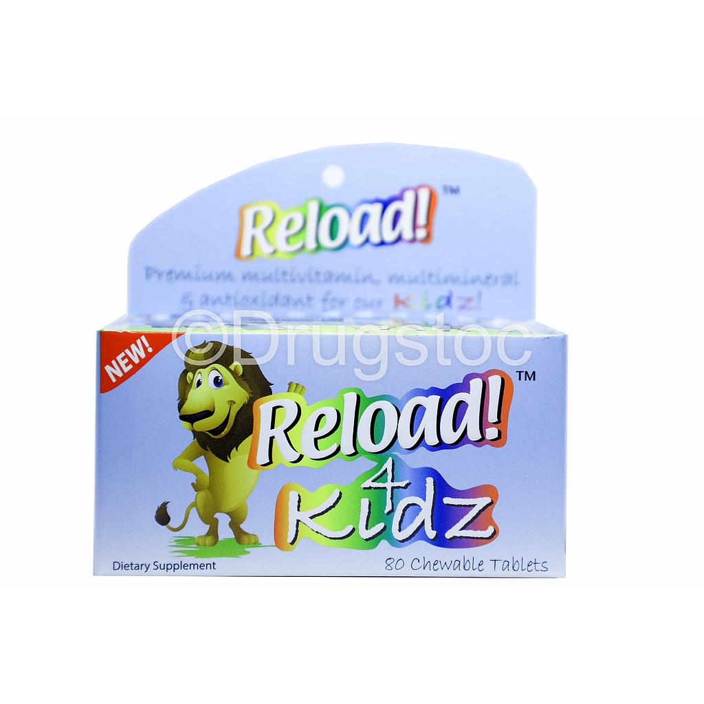 Reload Kidz Chewable Tablets x 80''