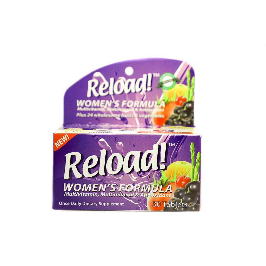 Reload Women's Formula Tablets x 30'' 