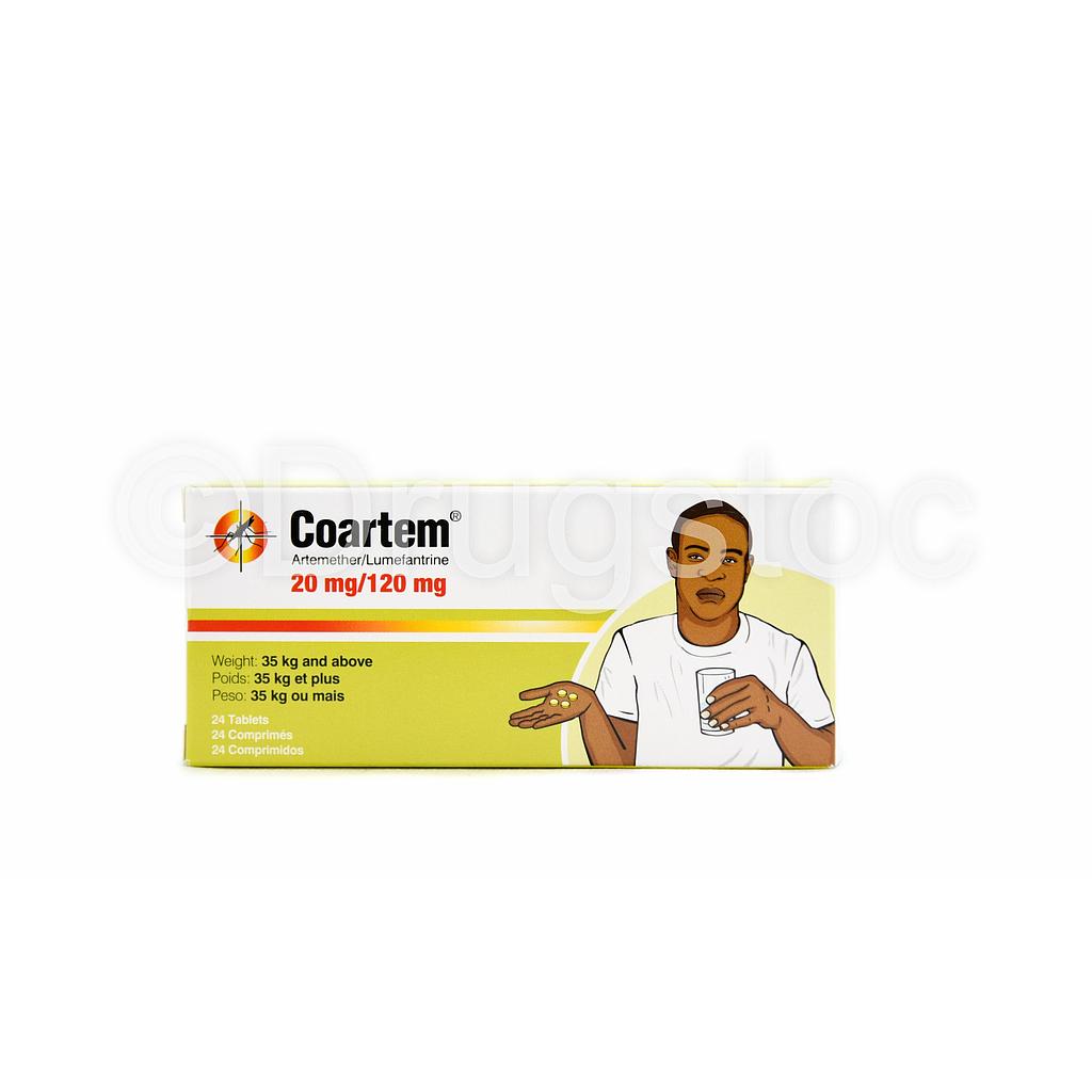 Coartem 20/120mg Tablets x 24''