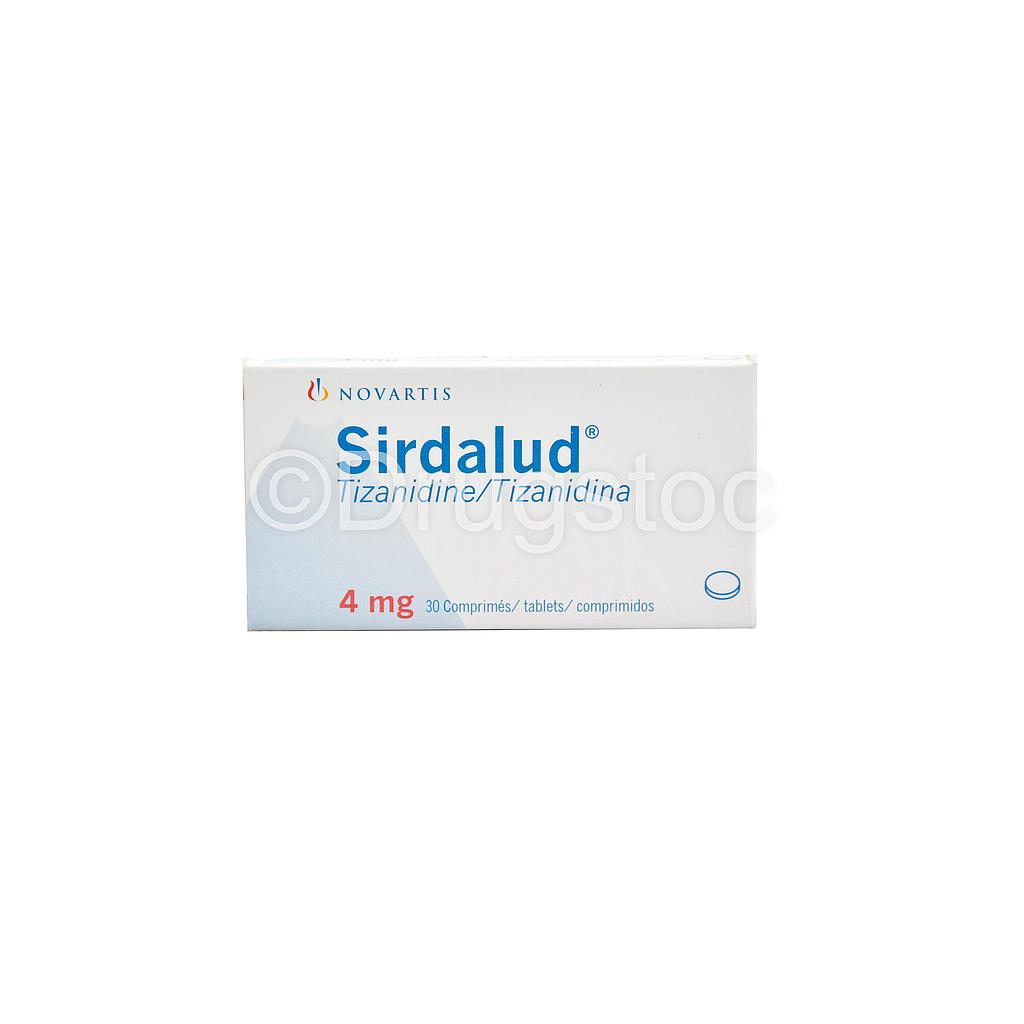 Sirdalud 4mg Tablets x 30''