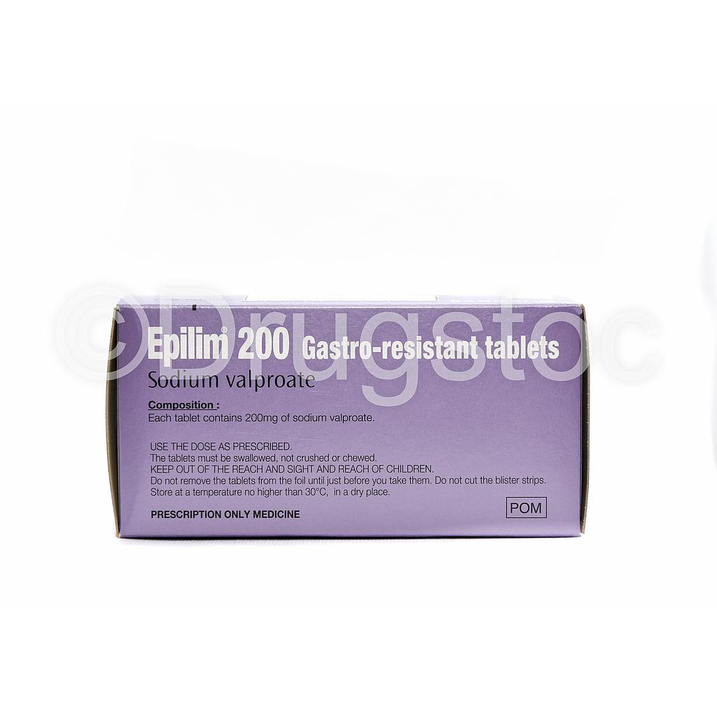 Epilim 200mg Tablets x 100''