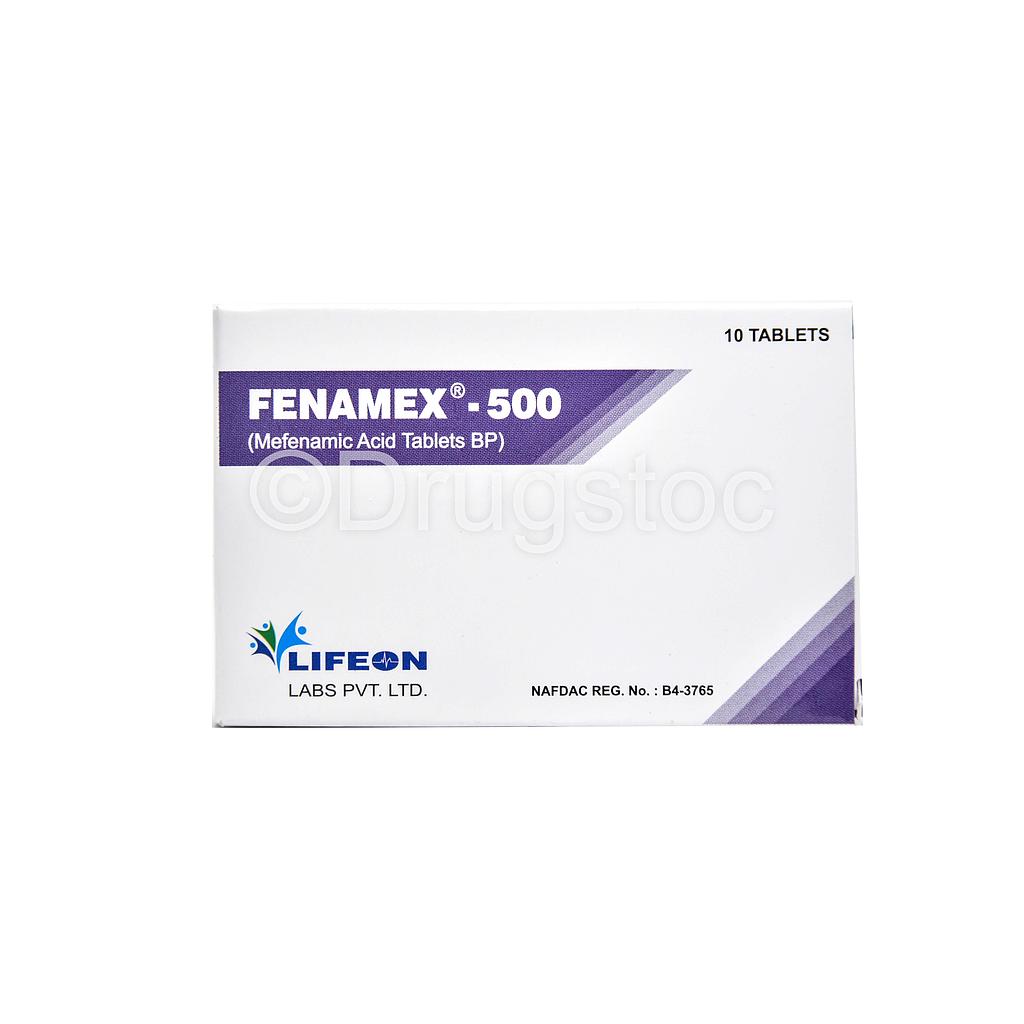 Fenamex 500mg Tablets x 10''