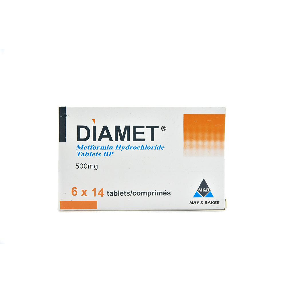 Diamet 500mg Tablets x 84''