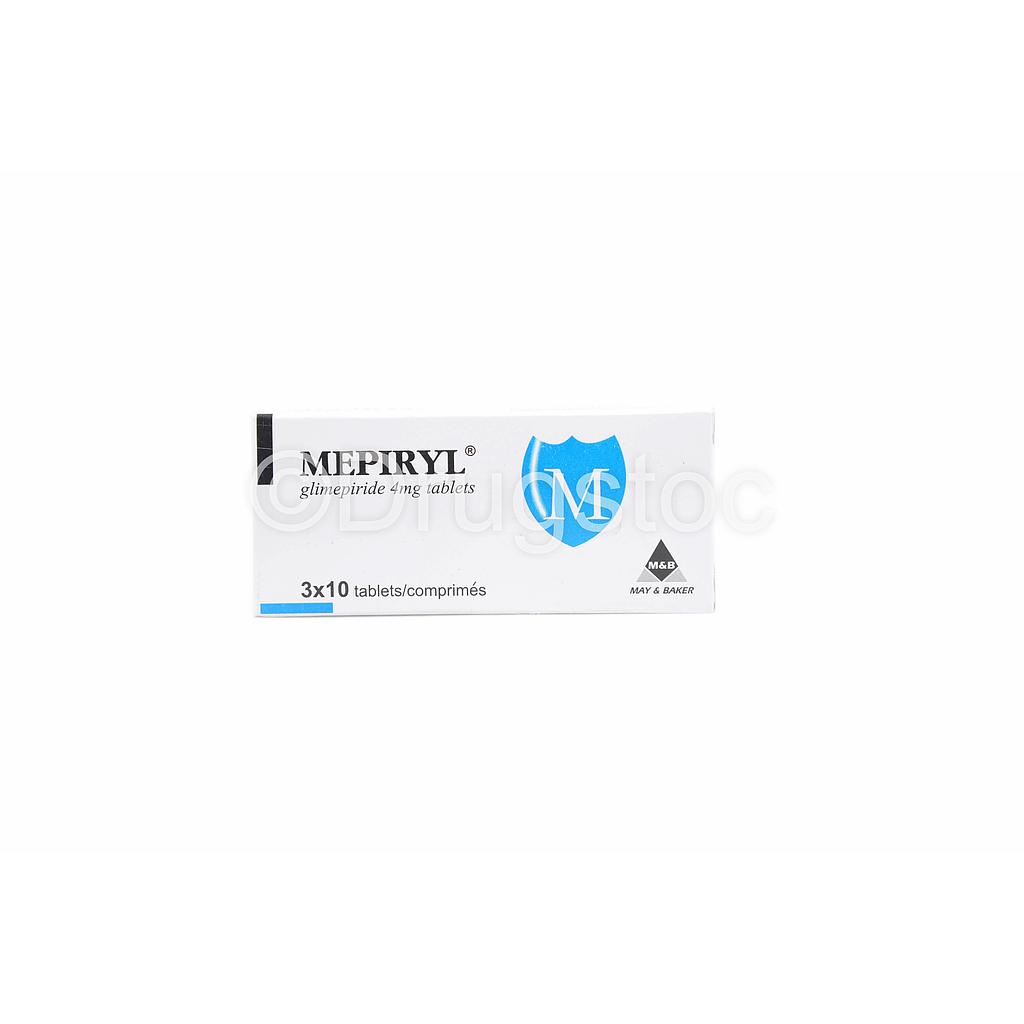 Mepiryl 4mg Tablets x 30''