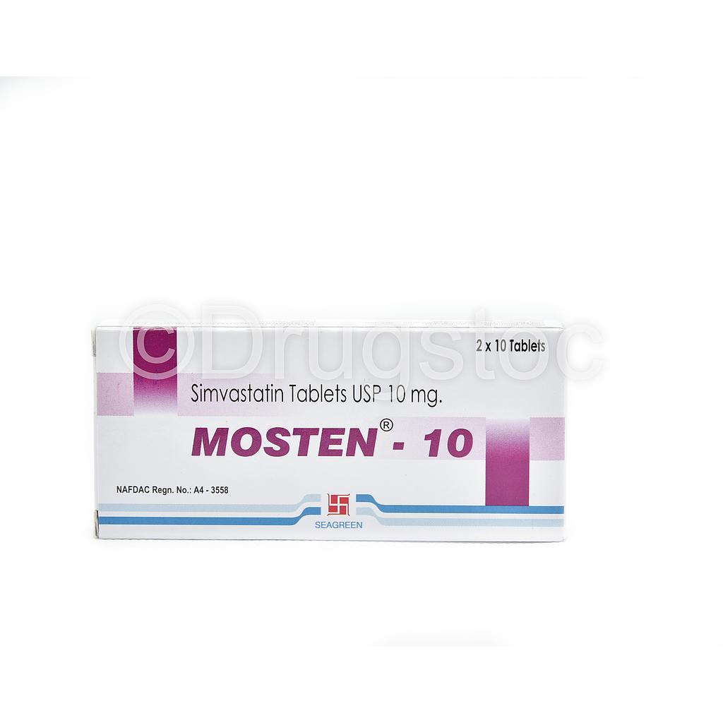 Mosten 10mg Tablets x 20''