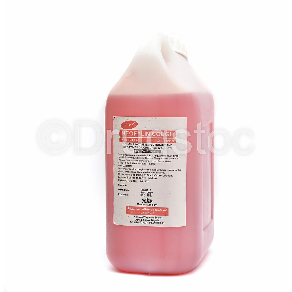 Neofylin Cough syrup 2Litres