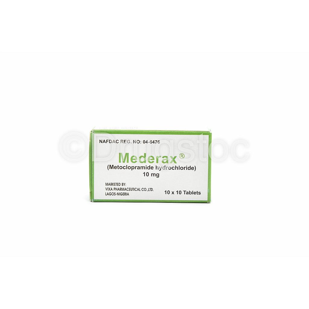 Mederax 10mg Tablets x 100''