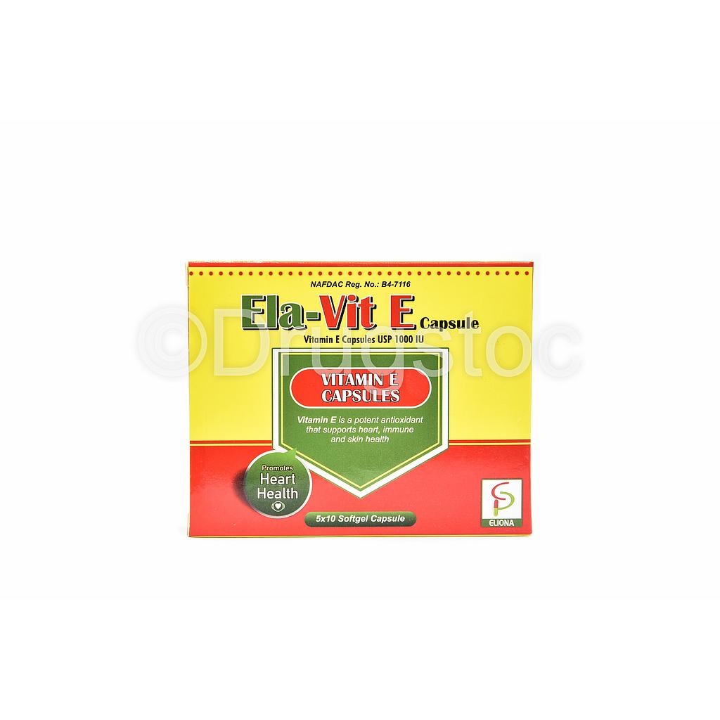 Ela-Vit E Capsule x 50