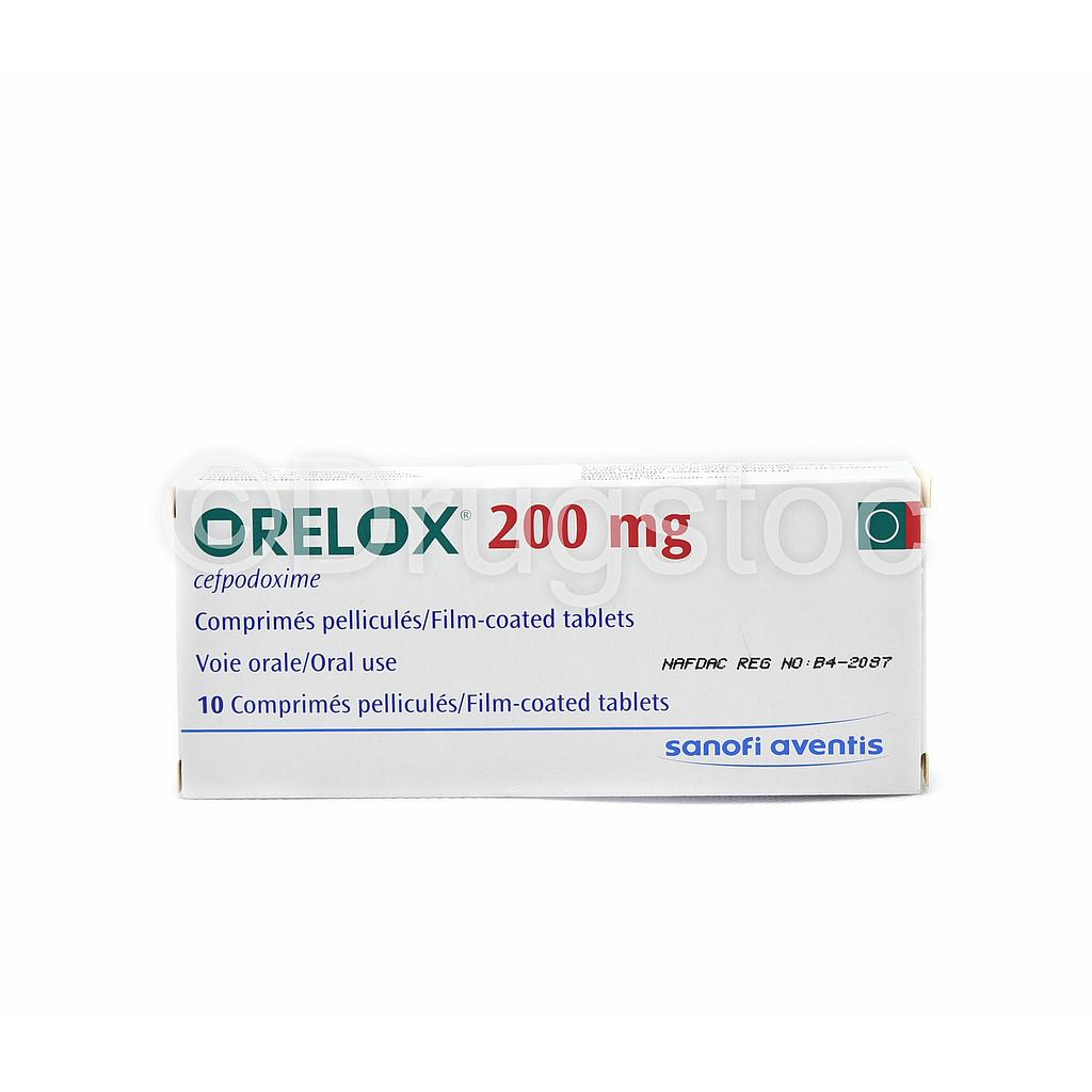 Orelox 200mg Tablets x 10''