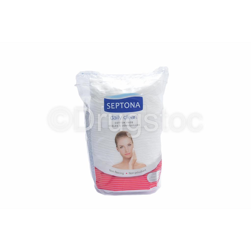 Septona Oval Cotton Pads X 40 Plastic Bag (422) 