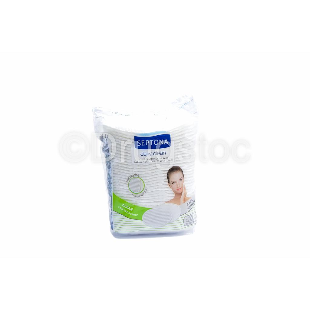 Septona Oval Cotton Pads Two Ways x 40 (719)