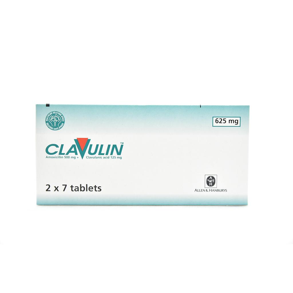 Clavulin 625mg Tablets x 14''