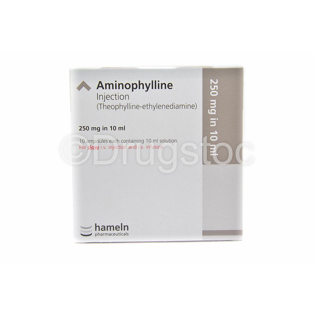 Aminophylline Injection x 10 Ampoules