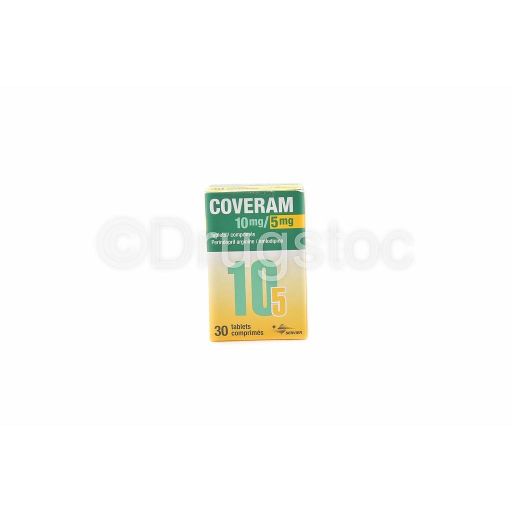 Coveram 10mg/5mg Tablets x 30''