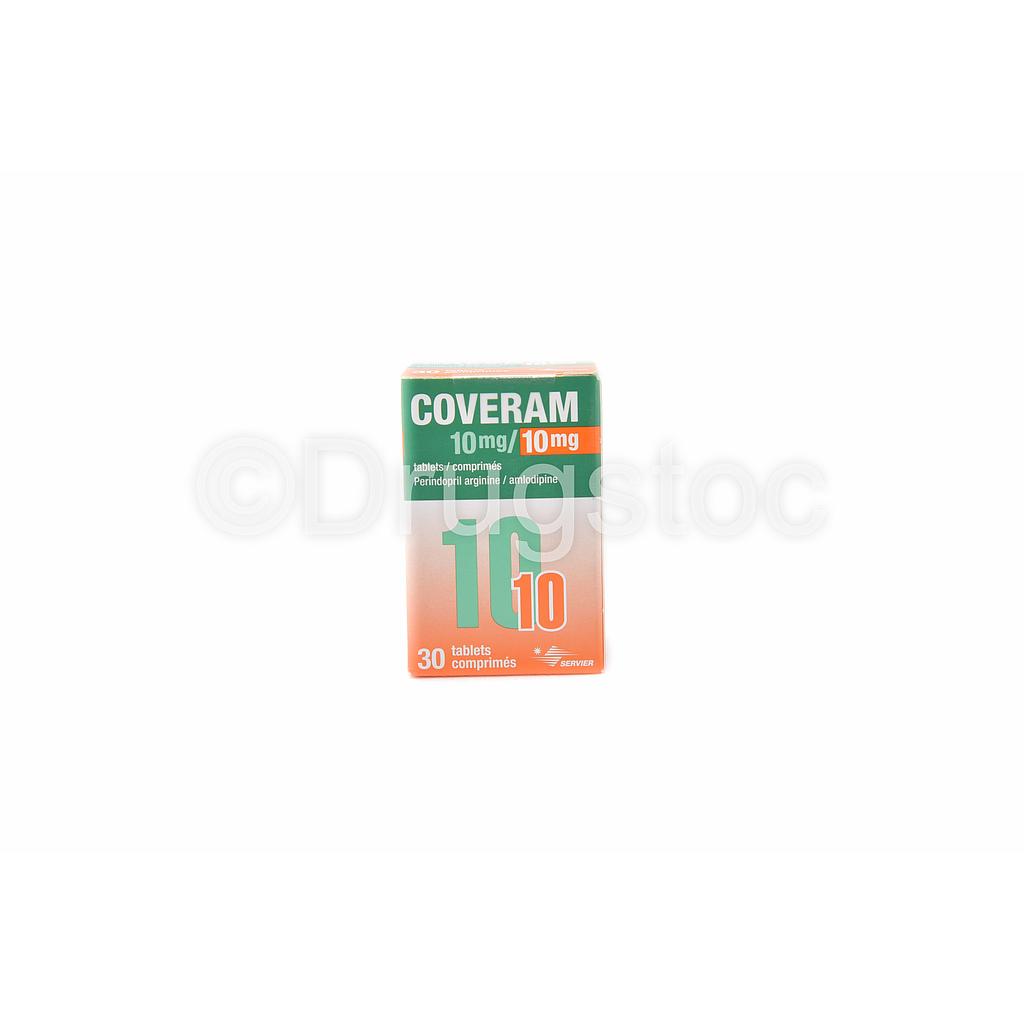 Coveram 10mg/10mg Tablets x 30''