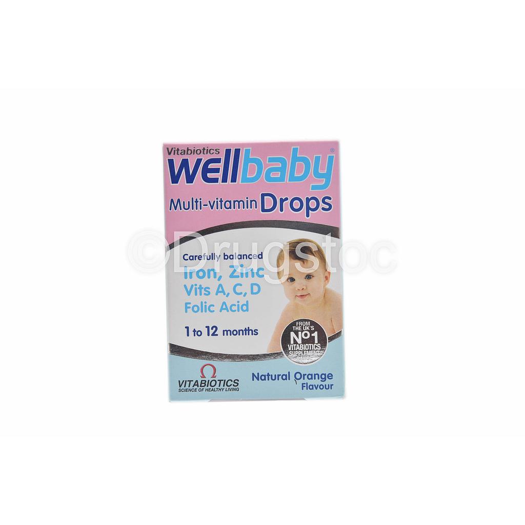 Wellbaby Multi-Vitamin Drops 30ml