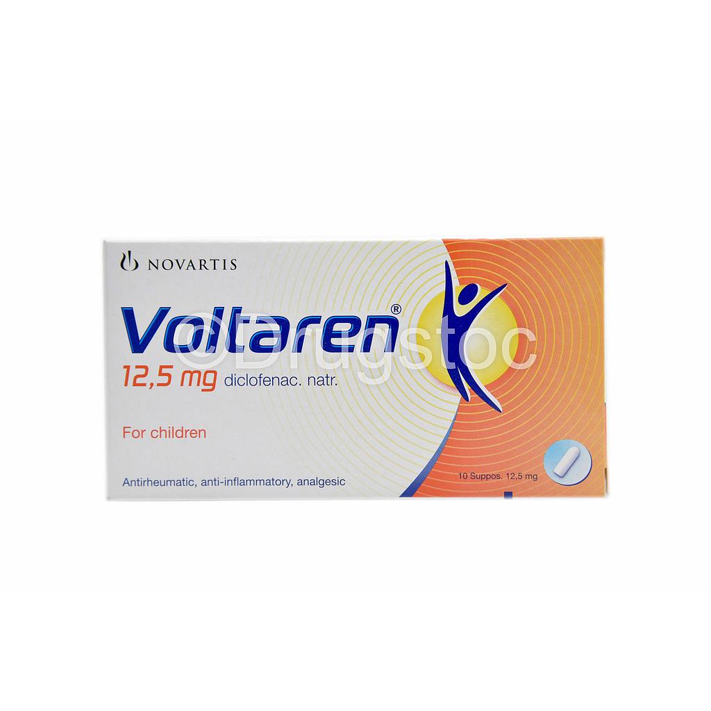 Voltaren 12.5mg Children Suppositories x 10''