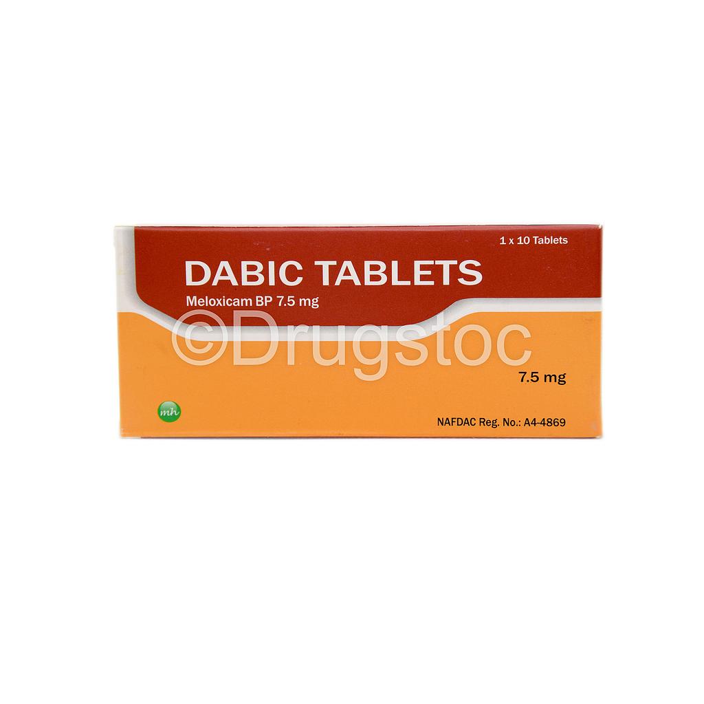 Dabic 7.5mg Tablets x 10''