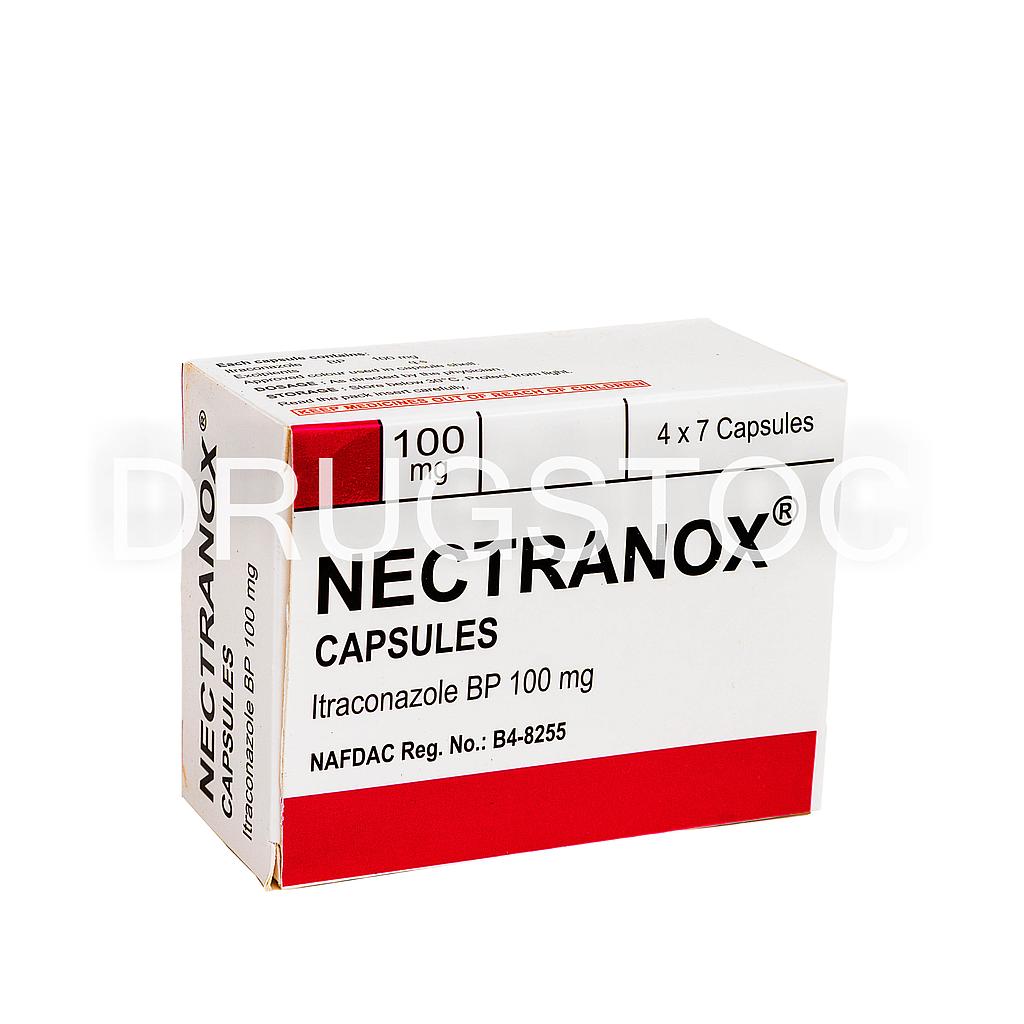 Nectranox 100mg Capsules x 28''