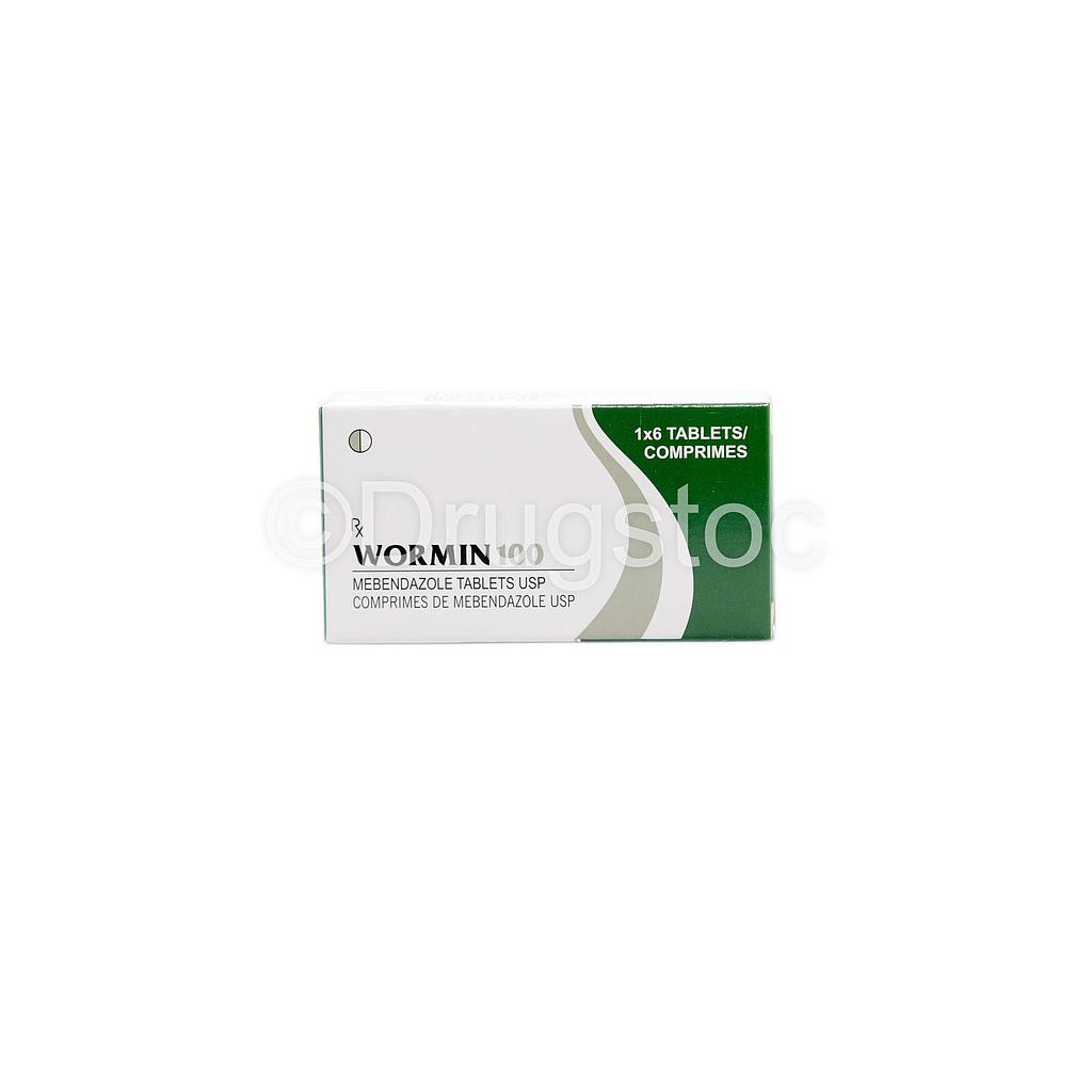 Wormin 100mg Tablets x 6''