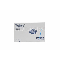 [DSN000190] Talen 1.5mg Tablets x 30'' (Controlled)