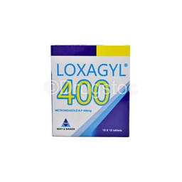 [DSN000319] Loxagyl 400mg Tablets x 100''