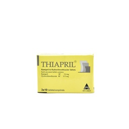 [DSN000334] Thiapril (5/12.5) Tablets x 30''