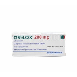 [DS000514] Orelox 200mg Tablets x 10''