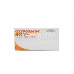 [DSN000560] Glyformin 500mg Tablets x 10''