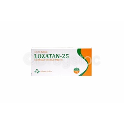 [DSN000758] Lozatan-25 Tablets x 30''