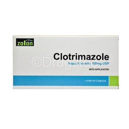 [DSN0001002] Zolon Clotrimazole 100mg Pessaries x 6''