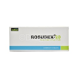 [DSN0001020] Rosudex 20mg Tablets x 30''