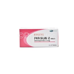 [DSN0001047] Perglim 2mg Tablets x 30''