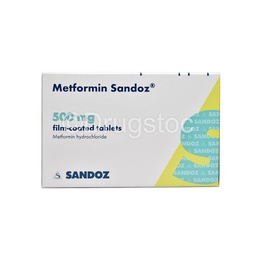 [DSN0001085]  Sandoz Metformin 500mg Tablets x 90''