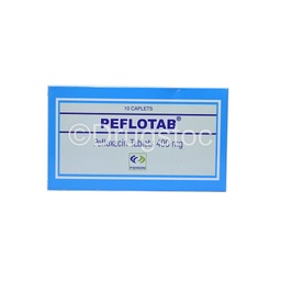 [DSN0001093] Peflotab 400mg Tablets x 10''