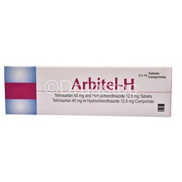 [DSN001152] Arbitel-H 40mg/12.5mg x 30''