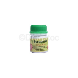 [DSN001185] Evergreen Folic acid+B12 x 120