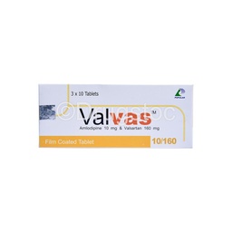 [DSN001242] Valvas (10/160) Tablets x 30''